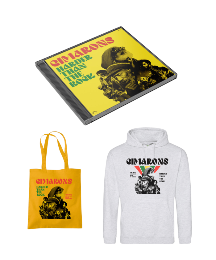 Cimarons - Harder Than The Rock - BUNDLE: CD+HOODIE+BAG