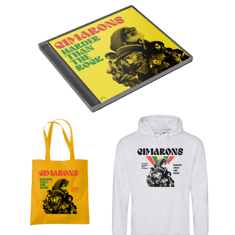 Cimarons - Harder Than The Rock - BUNDLE: CD+HOODIE+BAG