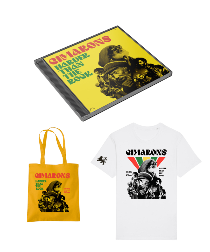 Cimarons - Harder Than The Rock - BUNDLE: CD+TSHIRT+BAG