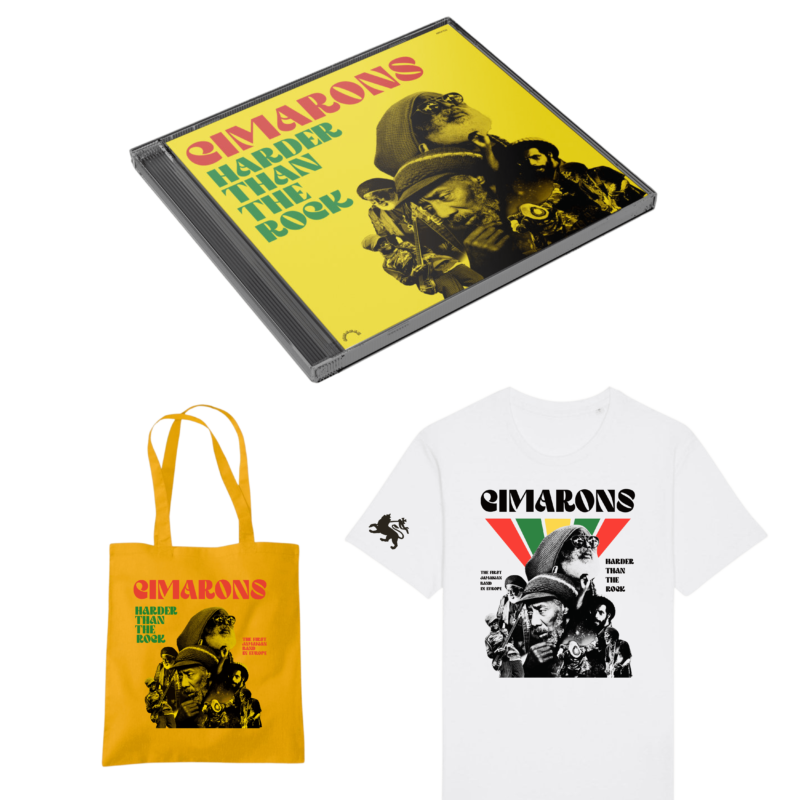 Cimarons - Harder Than The Rock - BUNDLE: CD+TSHIRT+BAG