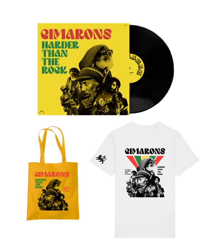 Cimarons - Harder Than The Rock - BUNDLE: LP+TSHIRT+BAG