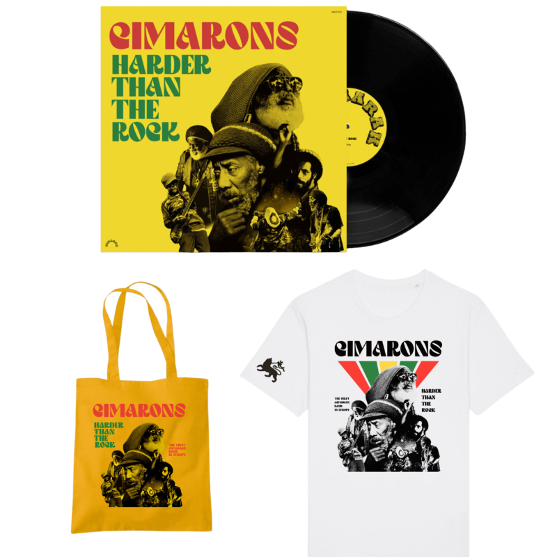 Cimarons - Harder Than The Rock - BUNDLE: LP+TSHIRT+BAG