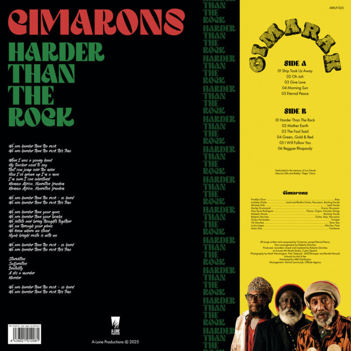 Cimarons - Harder Than The Rock - BUNDLE: LP+TSHIRT+BAG - Image 3